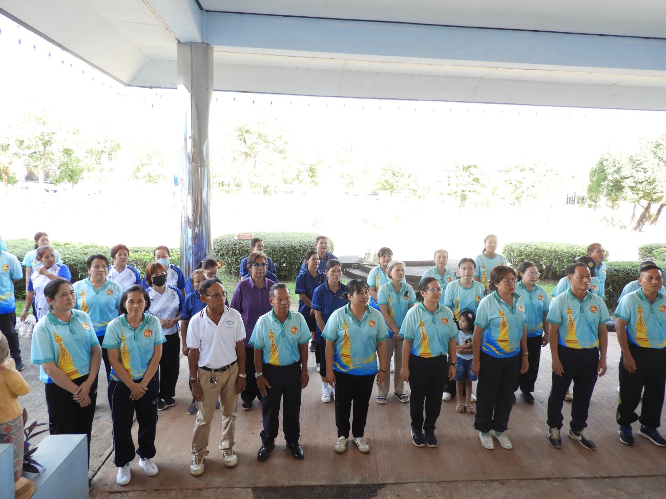 กิจกรรมมอบชุดเครื่องเสียงแอโรบิค จำนวน 2 ชุด ให้แก่ชุมชน พร้อมจัดกิจกรรมเต้นแอโรบิคเพื่อส่งเสริมสุขภาพประชาชน